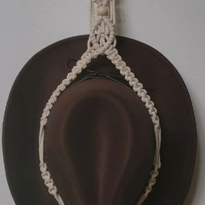 Handmade Macrame Hat Holder